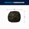 Flash Furniture Bean Bag Chair, 30 in W 30" L 18" H DG-BEAN-SMALL-CAMO-GG - alternate 9